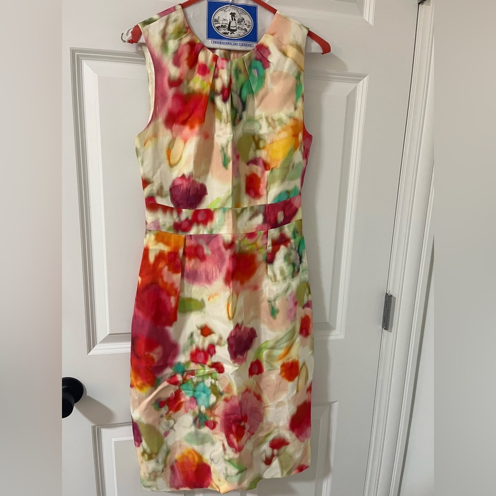 Kate Spade Bowden watercolor dress